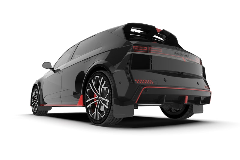 Rally Armor 2025 Hyundai Ioniq 5 N Black Mud Flap w/ Red Logo - awdtuningtx