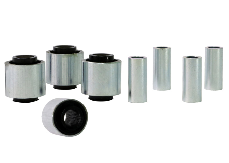 Whiteline Plus 9/89-8/09 Subaru Legacy Rear Control Arm Lower Front Inner & Outer Bushing Kit - awdtuningtx