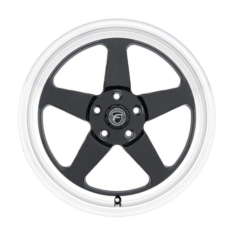 Forgestar D5 Drag 18x5.0 / 5x114.3 BP / ET-23 / 2.125in BS Gloss Black Wheel - awdtuningtx