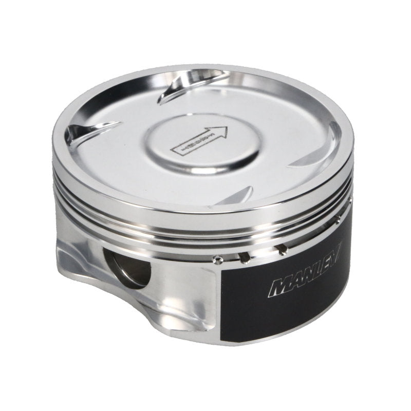 Manley Subaru EJ257 100.25mm Bore +.75mm Over Size Bore 8.5:1 CR Dish Piston Set with Rings - awdtuningtx