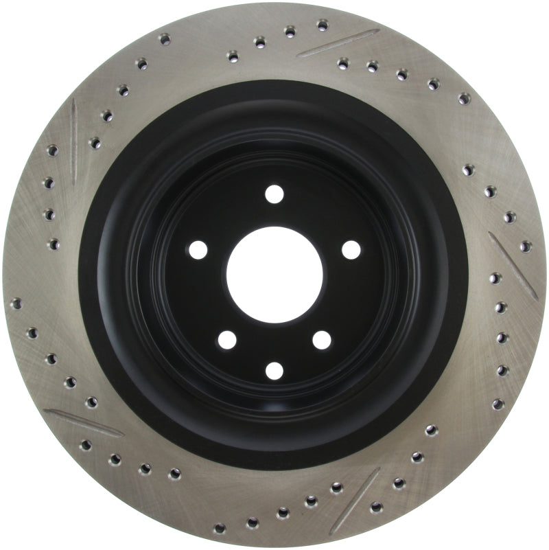StopTech Infiniti G37 / Nissan 370Z SportStop Slotted & Drilled Rear Left Rotor - awdtuningtx