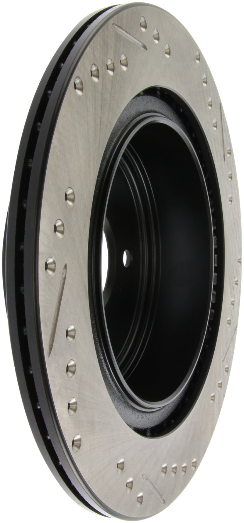 StopTech 06-07 350Z / 05-07 G35 / 06-07 G35X SportStop Slotted & Drilled Rear Right Rotor - awdtuningtx