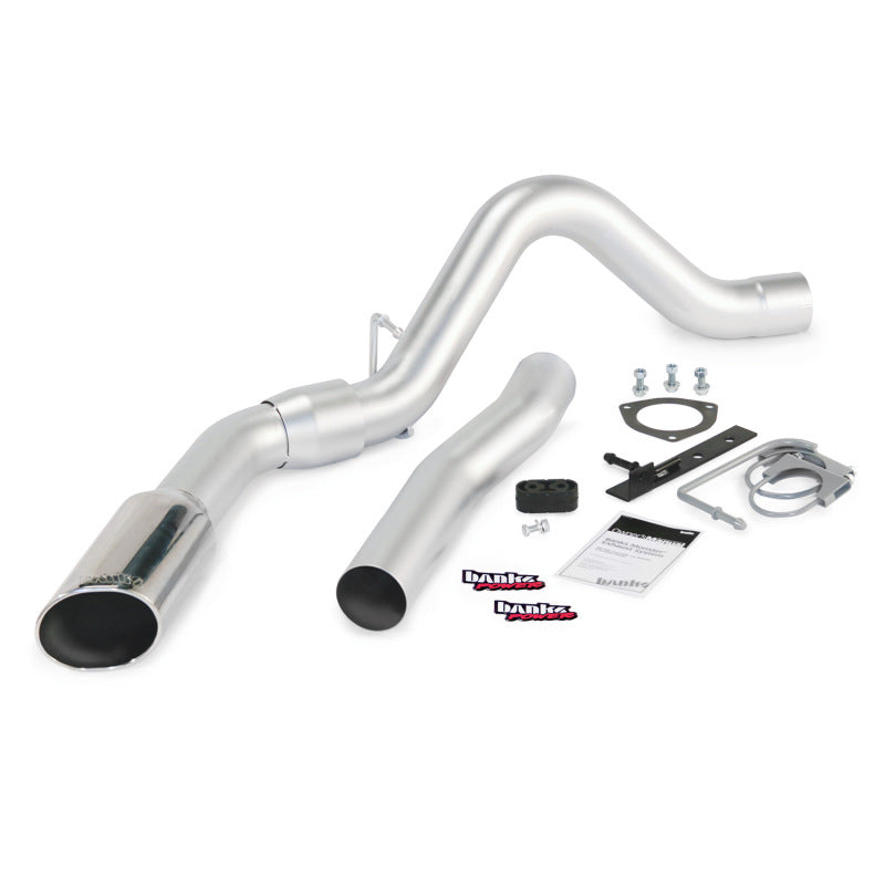 Banks Power 11-14 Chev 6.6L LML ECLB/CCSB/CCLB Monster Exhaust Sys - SS Single Exhaust w/ Chrome Tip - awdtuningtx