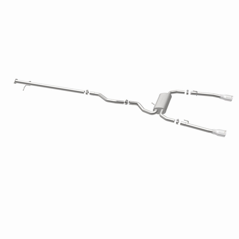 MagnaFlow 13 Dodge Dart L4 1.4L T/C Dual Split Rear Exit Stainless Cat Back Perf Exhaust - awdtuningtx