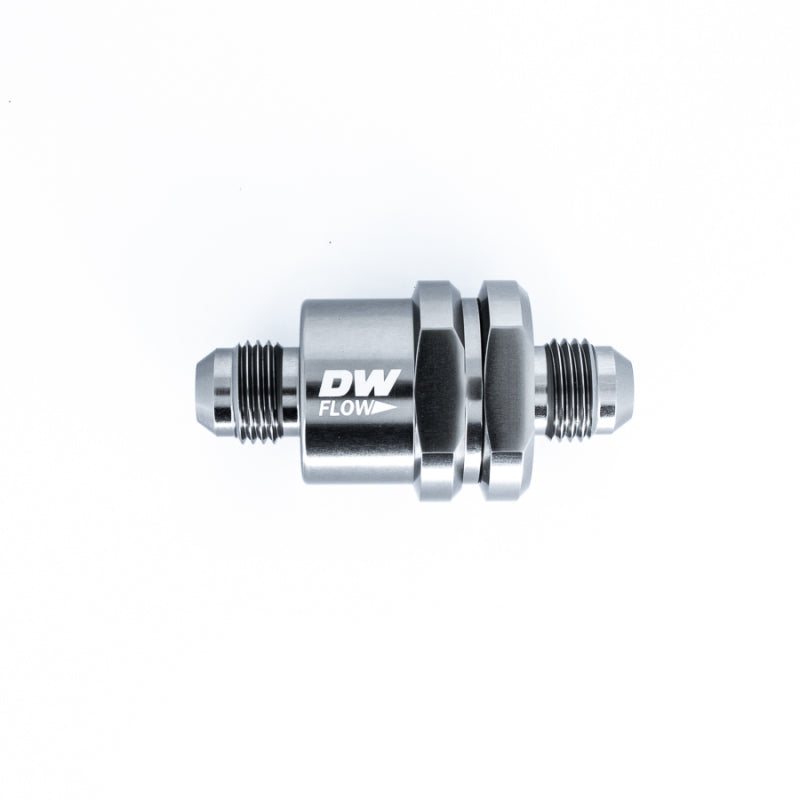 DeatschWerks 6AN Male Flare + 6AN Male Flare One Way Check Valve - awdtuningtx