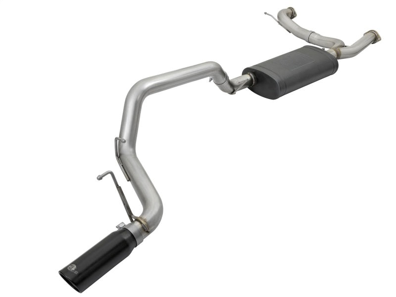 aFe MACHForce XP 3in 304 SS Cat-Back Exhausts w/ Black Tips 10-17 Nissan Patrol (Y62) V8-5.6L - awdtuningtx