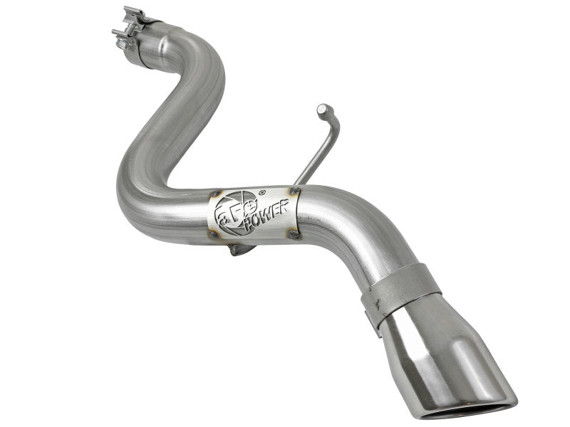 aFe MACH Force-Xp Axle-Back Exhaust System w/Polished Tip 18-20 Jeep Wrangler L4-2.0T / V6-3.6L - awdtuningtx