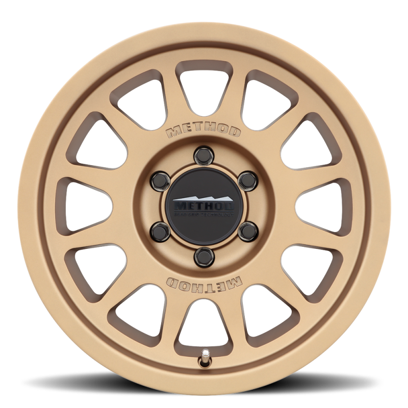 Method MR703 17x8.5 +35mm Offset 6x5.5 106.25mm CB Method Bronze Wheel - awdtuningtx