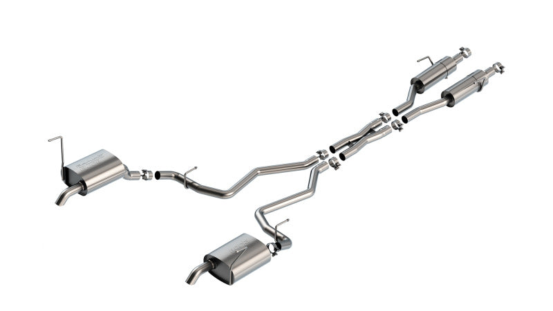 Borla 21-23 Jeep Grand Cherokee L S-Type Catback Exhaust Turndown Tips - awdtuningtx