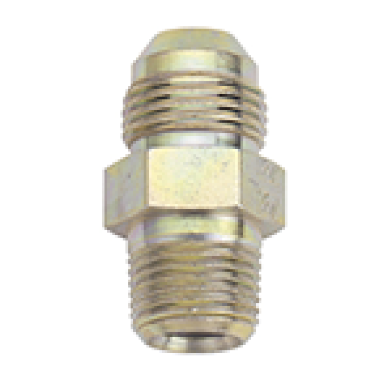 Fragola -4AN x 1/4 NPT Straight Adapter - Steel - awdtuningtx