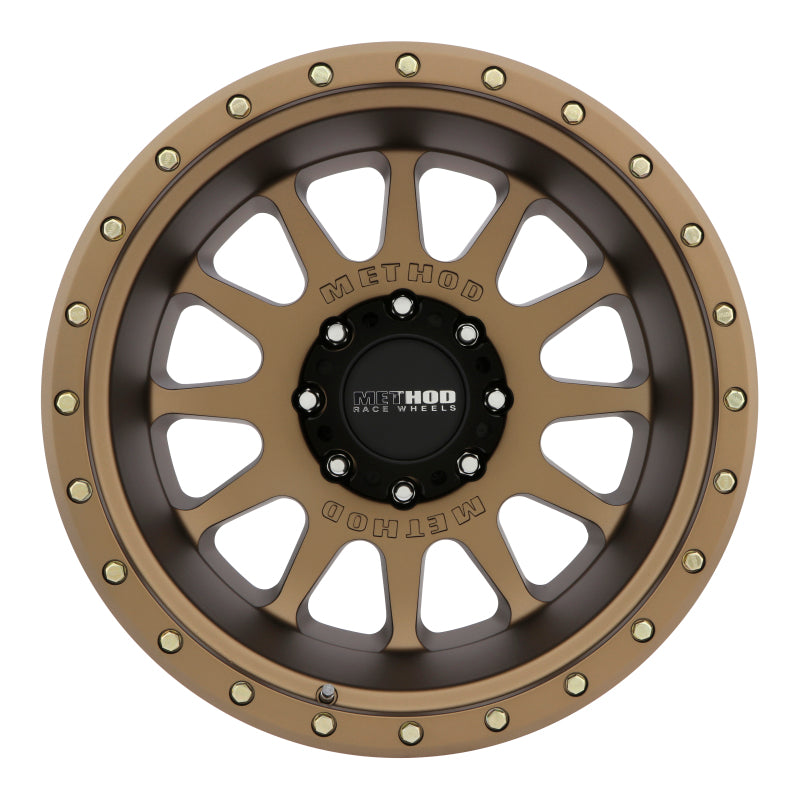 Method MR605 NV 20x12 -52mm Offset 8x6.5 121.3mm CB Method Bronze Wheel - awdtuningtx
