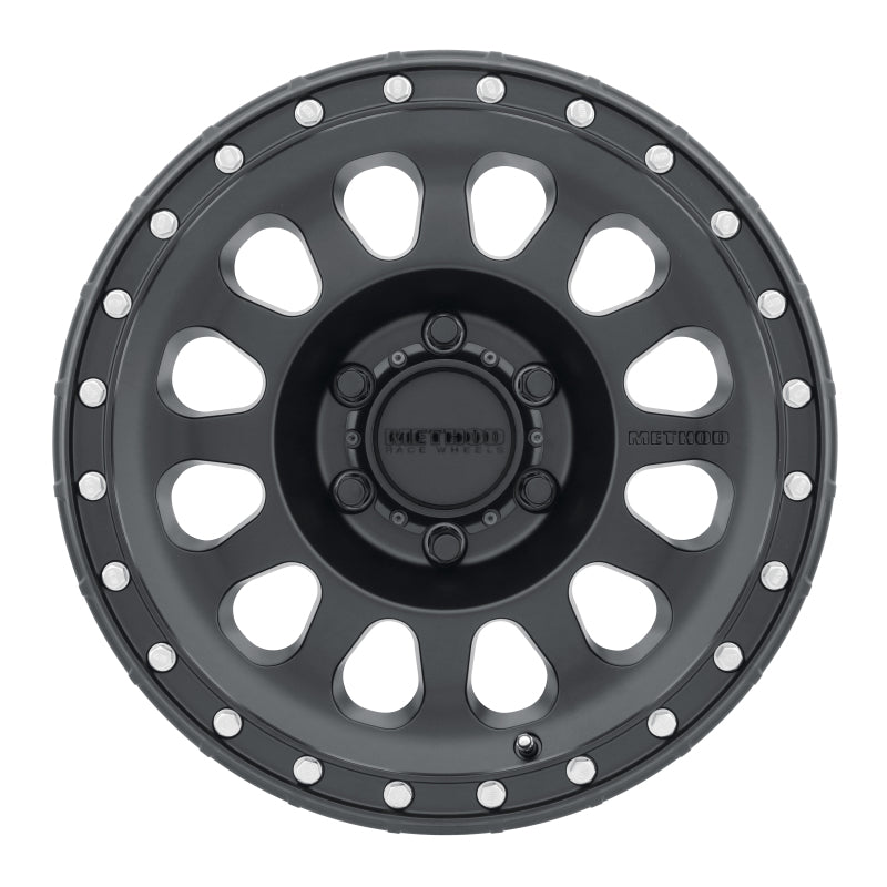 Method MR315 16x8 0mm Offset 6x5.5 106.25mm CB Matte Black Wheel - awdtuningtx