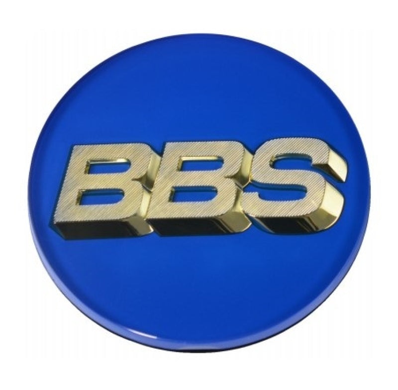 BBS Center Cap 56mm Blue/Gold - awdtuningtx
