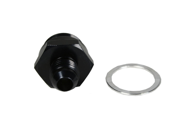 Aeromotive AN-06 Holley Carb 7/8in x 20 Thread Dual Feed Bowl Adapter Fitting - awdtuningtx