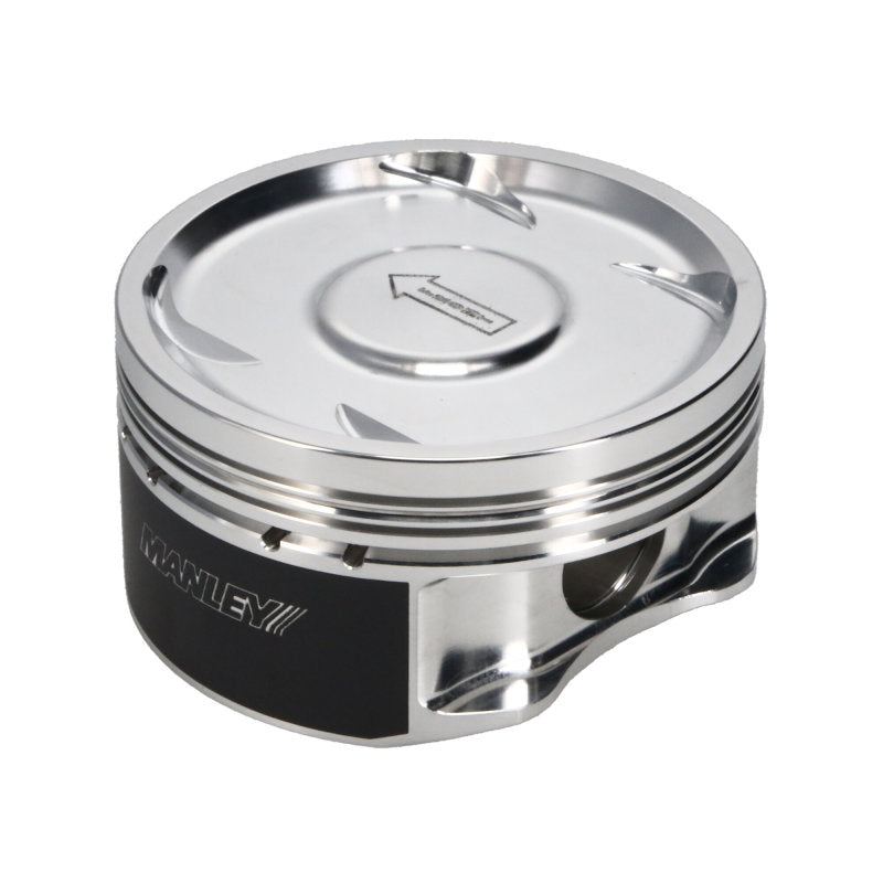 Manley Subaru EJ257 100.25mm Bore +.75mm Over Size Bore 8.5:1 CR Dish Piston Set with Rings - awdtuningtx