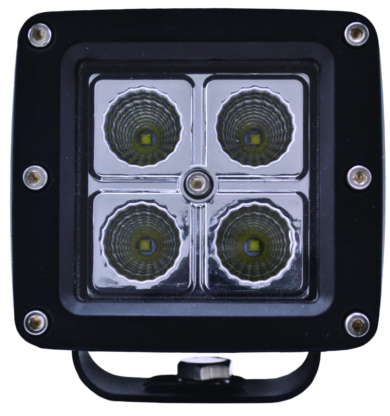 Hella HVF Cube 4 LED Off Road Kit - 3.1in 2X12W - awdtuningtx