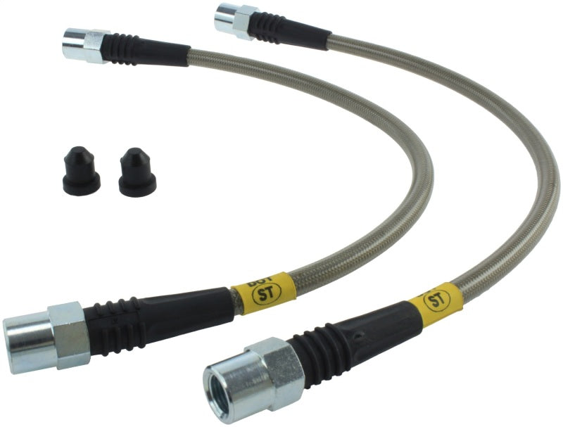 StopTech 09-11 Audi A6 Quattro / 07-11 S6 Front Stainless Steel Brake Line Kit - awdtuningtx