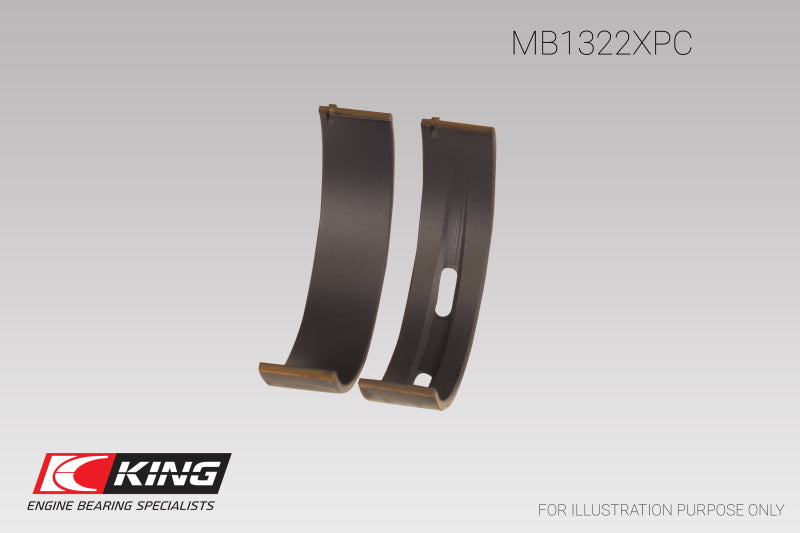 King Vw V8/V10 R8/RS6/Huracan (Size 0.25) pMaxKote Coated Main Bearing Set - awdtuningtx