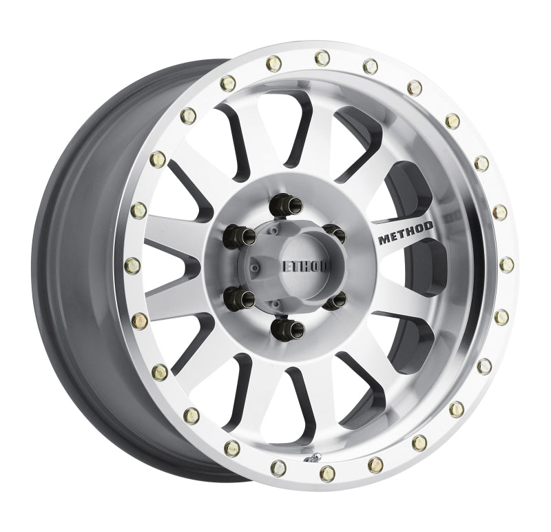 Method MR304 Double Standard 20x10 -18mm Offset 6x5.5 108mm CB Machined/Clear Coat Wheel - awdtuningtx