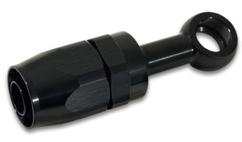 Vibrant -8AN Banjo Hose End Fitting for use with M18 Banjo Bolt - Aluminum Black - awdtuningtx