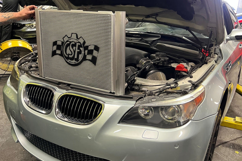 CSF 06-10 BMW E60 M5 / 06-10 BMW E63/E64 M6 Aluminum High-Performance Radiator - awdtuningtx
