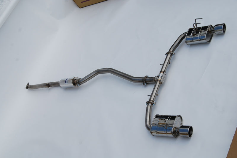 Invidia 2022+ Honda Civic Si (1.5T) 70mm Q300 Cat Back Exhaust - Rolled SS Tips - awdtuningtx