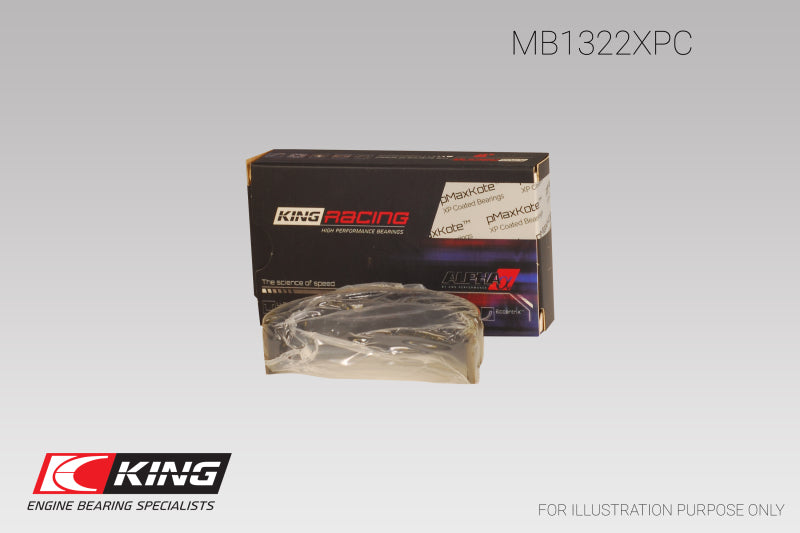 King Vw V8/V10 R8/RS6/Huracan (Size 0.25) pMaxKote Coated Main Bearing Set - awdtuningtx