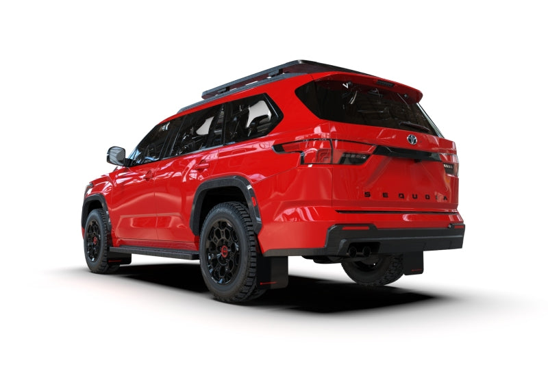 Rally Armor 23-24 Toyota Sequoia Black UR Mud Flap Grey Logo - awdtuningtx