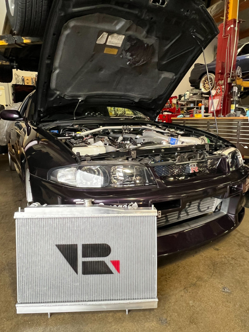 CSF Nissan R33 Skyline GT-R/GTS Full Billet Aluminum High-Performance Radiator - awdtuningtx