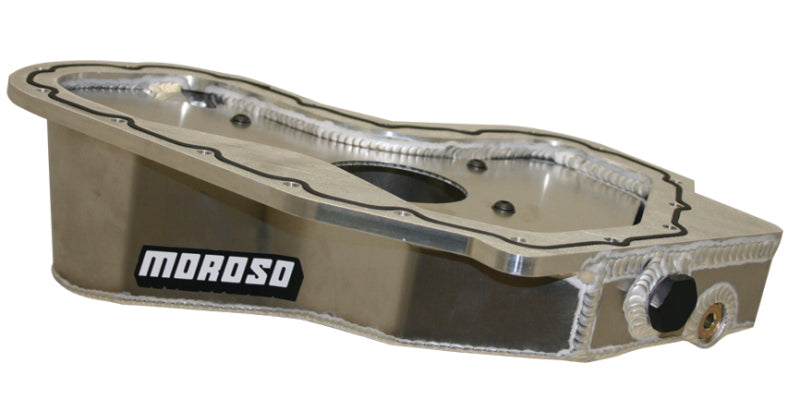 Moroso Lotus/Toyota 2GR-FE/Z Road Race Baffled Wet Sump 6.25qt Stock Depth Aluminum Oil Pan - awdtuningtx