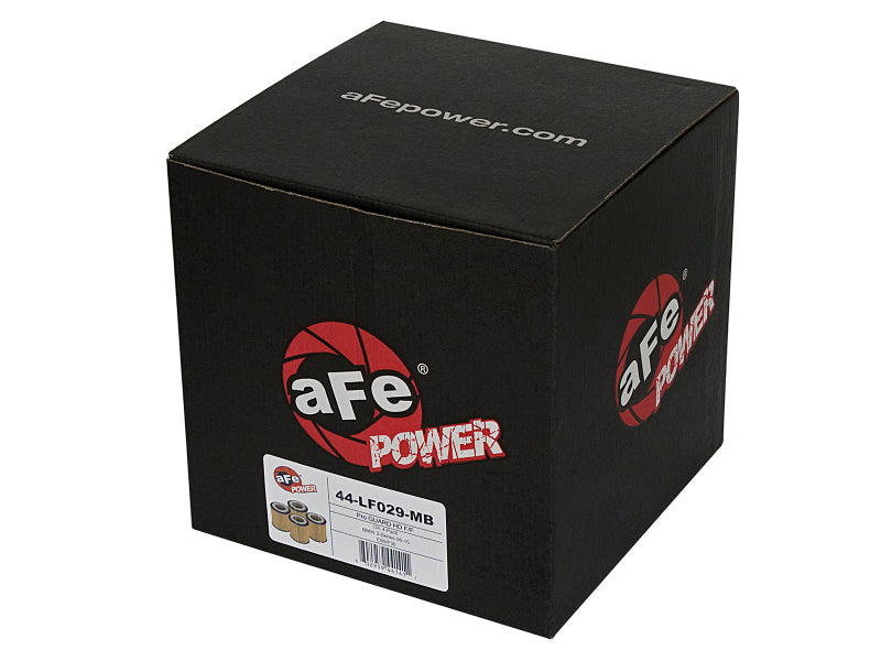aFe Pro GUARD D2 Oil Filter 06-19 BMW Gas Cars L6-3.0T N54/55 - 4 Pack - awdtuningtx