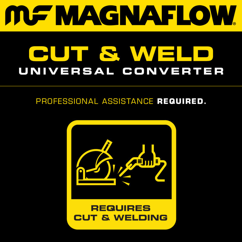 MagnaFlow Conv Universal 3 inch OBDII Rear - awdtuningtx