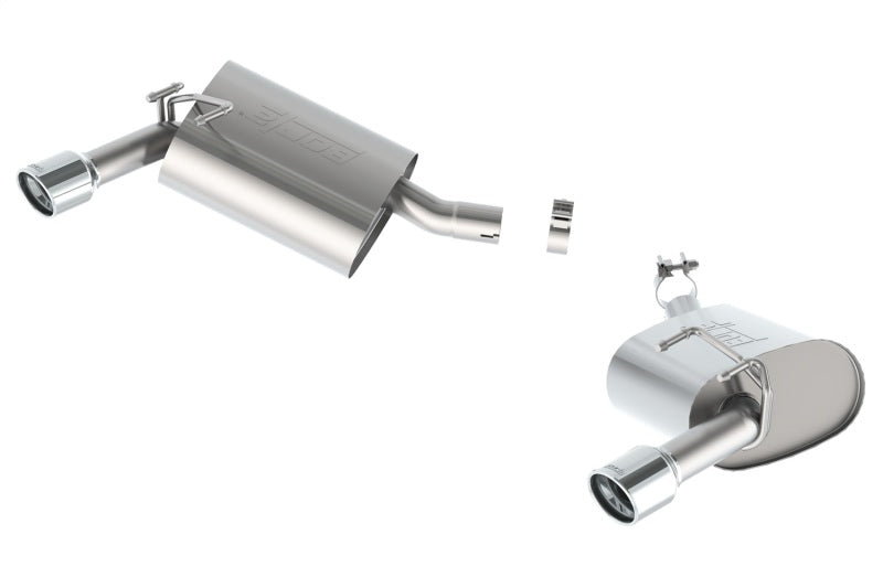 Borla 14-15 Chevy Camaro 3.6L V6 RWD Single Split Rr Exit Touring Exhaust (rear section only) - awdtuningtx