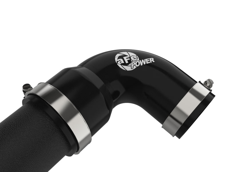 aFe 19-22 Hyundai Veloster N L4 2.0L (t) BladeRunner 2-1/2in Aluminum Hot Charge Pipe - Black - awdtuningtx