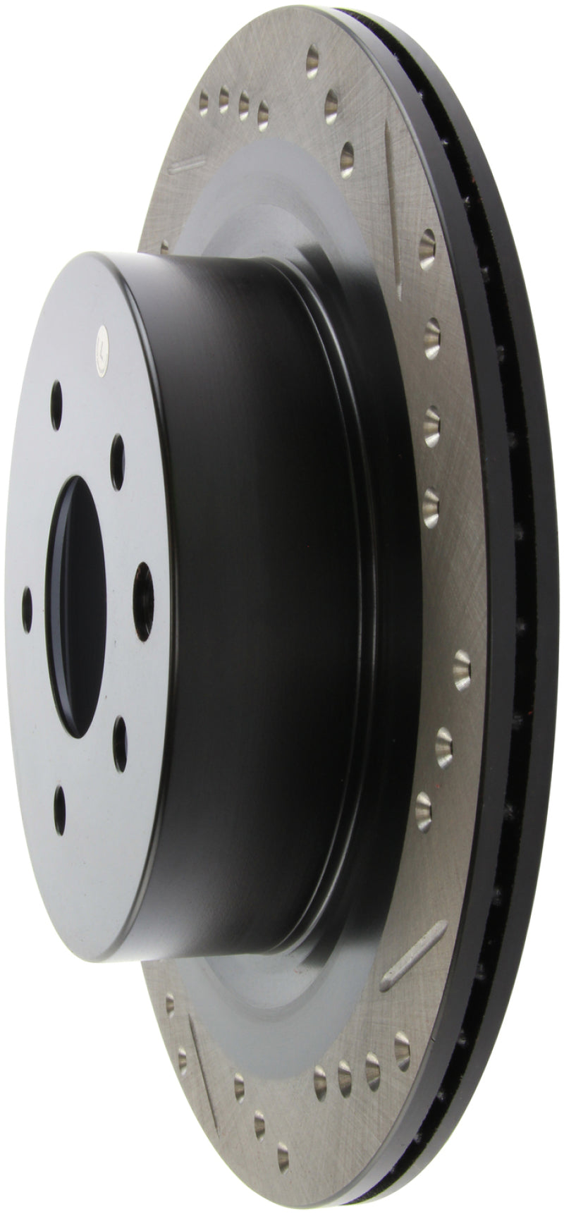 StopTech 06-07 350Z / 05-07 G35 / 06-07 G35X SportStop Slotted & Drilled Rear Left Rotor - awdtuningtx