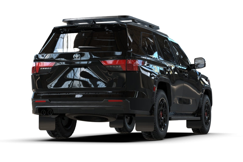 Rally Armor 23-24 Toyota Sequoia Black UR Mud Flap w/ Metallic Black Logo - awdtuningtx