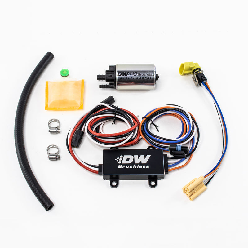 DeatschWerks DW440 440lph Brushless Fuel Pump w/ Dual Speed Controller - awdtuningtx