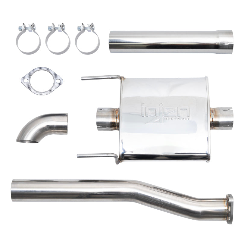 Injen 2016+ Toyota Tacoma L4 2.7L / V6 3.5L Stainless Steel High-Tuck Cat-Back Exhaust System - awdtuningtx