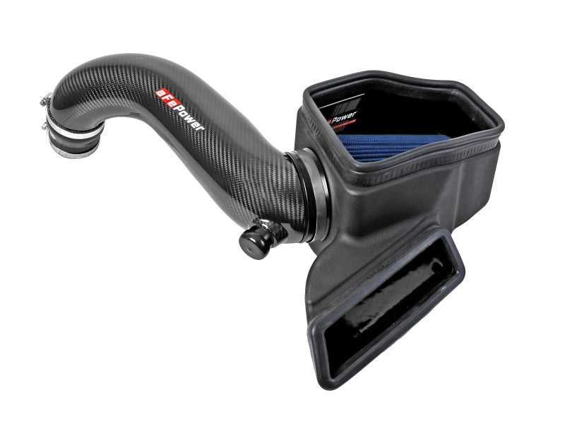 aFe 15-19 VW Golf R (MKVII) L4-2.0L (t) Track Series Carbon Fiber Intake System w/ Pro 5R Filter - awdtuningtx