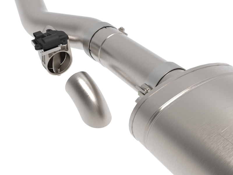 aFe Gemini XV 4in to Dual 3in 304 SS Cat-Back Exhaust w/ Cutout 19-21 GM Silverado/Sierra V8-6.2L - awdtuningtx