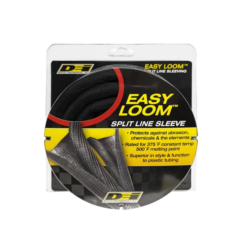 DEI Split Wire Sleeve Easy Loom 16mm-5/8in x 12 Black - awdtuningtx