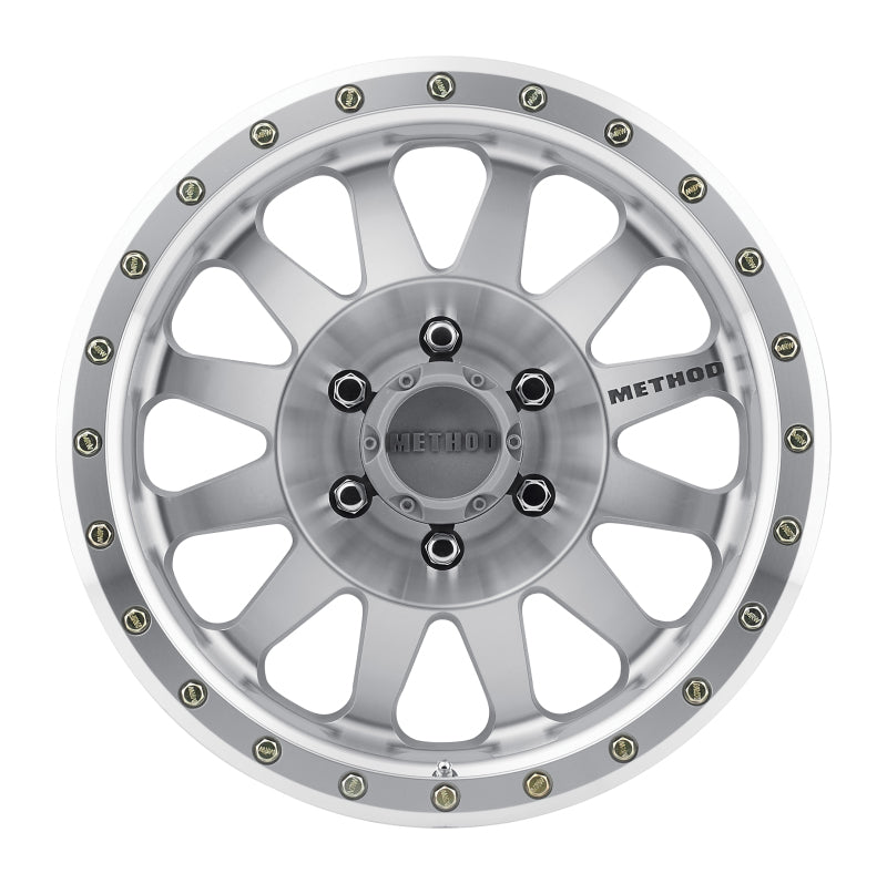 Method MR304 Double Standard 20x10 -18mm Offset 6x5.5 108mm CB Machined/Clear Coat Wheel - awdtuningtx