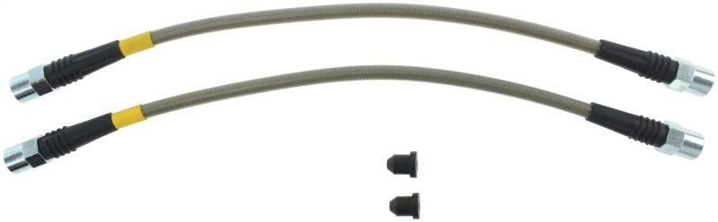 StopTech 09-11 Audi A6 Quattro / 07-11 S6 Front Stainless Steel Brake Line Kit - awdtuningtx