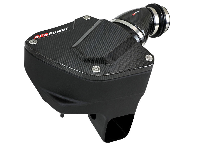 aFe Momentum Black Series Carbon Fiber Pro 5R Air Intake System BMW M5 (F90) 18-19 - awdtuningtx