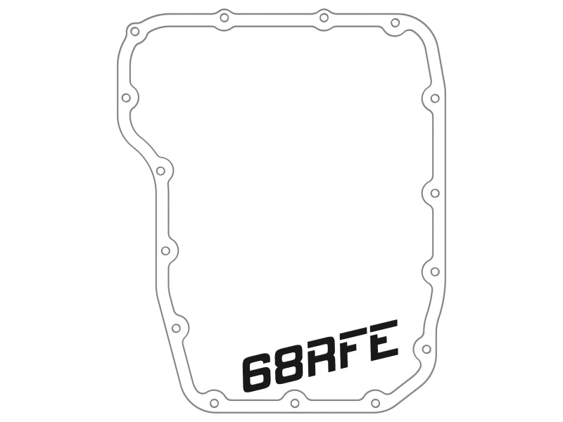 aFe Transmission Pan (Black w/ Machined Fins) 13-19 Dodge Diesel Trucks L6-6.7L (td) - awdtuningtx