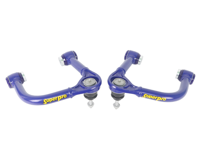 SuperPro 21-23 Ford Bronco Front Upper Control Arm Set - awdtuningtx