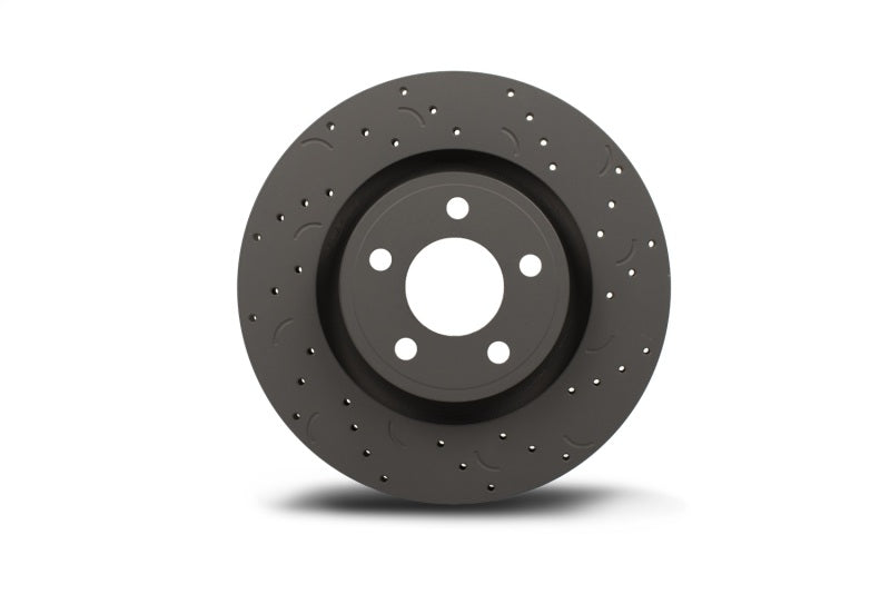 Hawk Talon 2006 Dodge Ram 1500 Extended Crew Cab Pickup Drilled and Slotted Front Brake Rotor Set - awdtuningtx