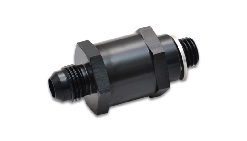 Vibrant Fuel Pump Check Valve -8AN Male Flare to 12mm x 1.5 Metric - awdtuningtx