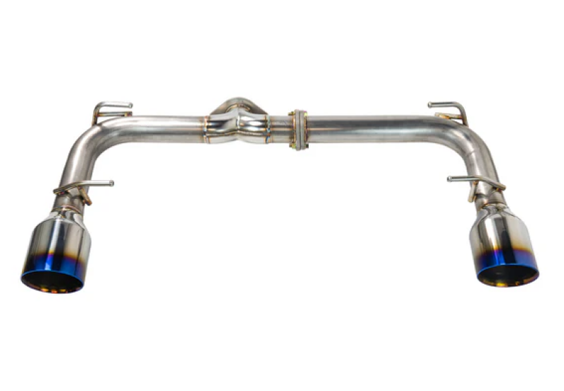 Remark 2022+ Subaru BRZ/Toyota GR86 Axle Back Exhaust w/Titanium Double Wall Tip - awdtuningtx