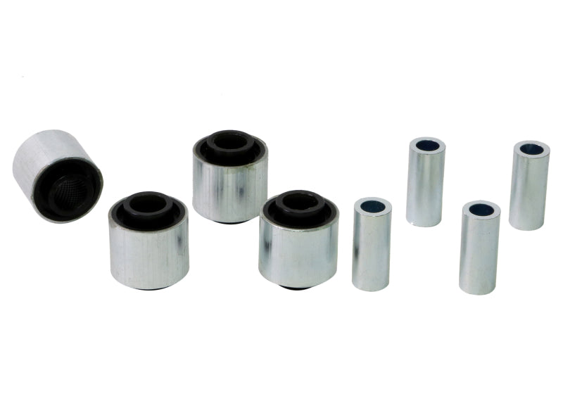 Whiteline Plus 9/89-8/09 Subaru Legacy Rear Control Arm Lower Front Inner & Outer Bushing Kit - awdtuningtx